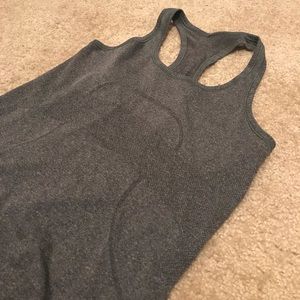 Grey Lululemon tank top